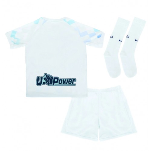 Inter Milan Replica Away Stadium Kit for Kids 2025-26 Short Sleeve (+ pants)